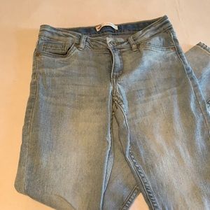 Levis 711 skinny light washed jeans size 14 slim